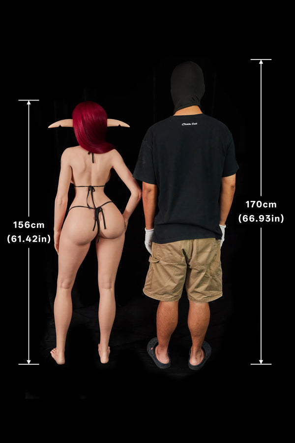 Bina: 156cm F-Cup Silicone Sex Doll-Ultra Light Weight Design