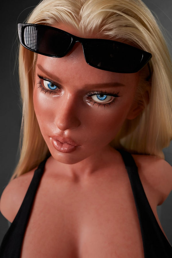 883# Fiorna: Flat Chested Silicone Sex Doll-Ultra Light Weight Design