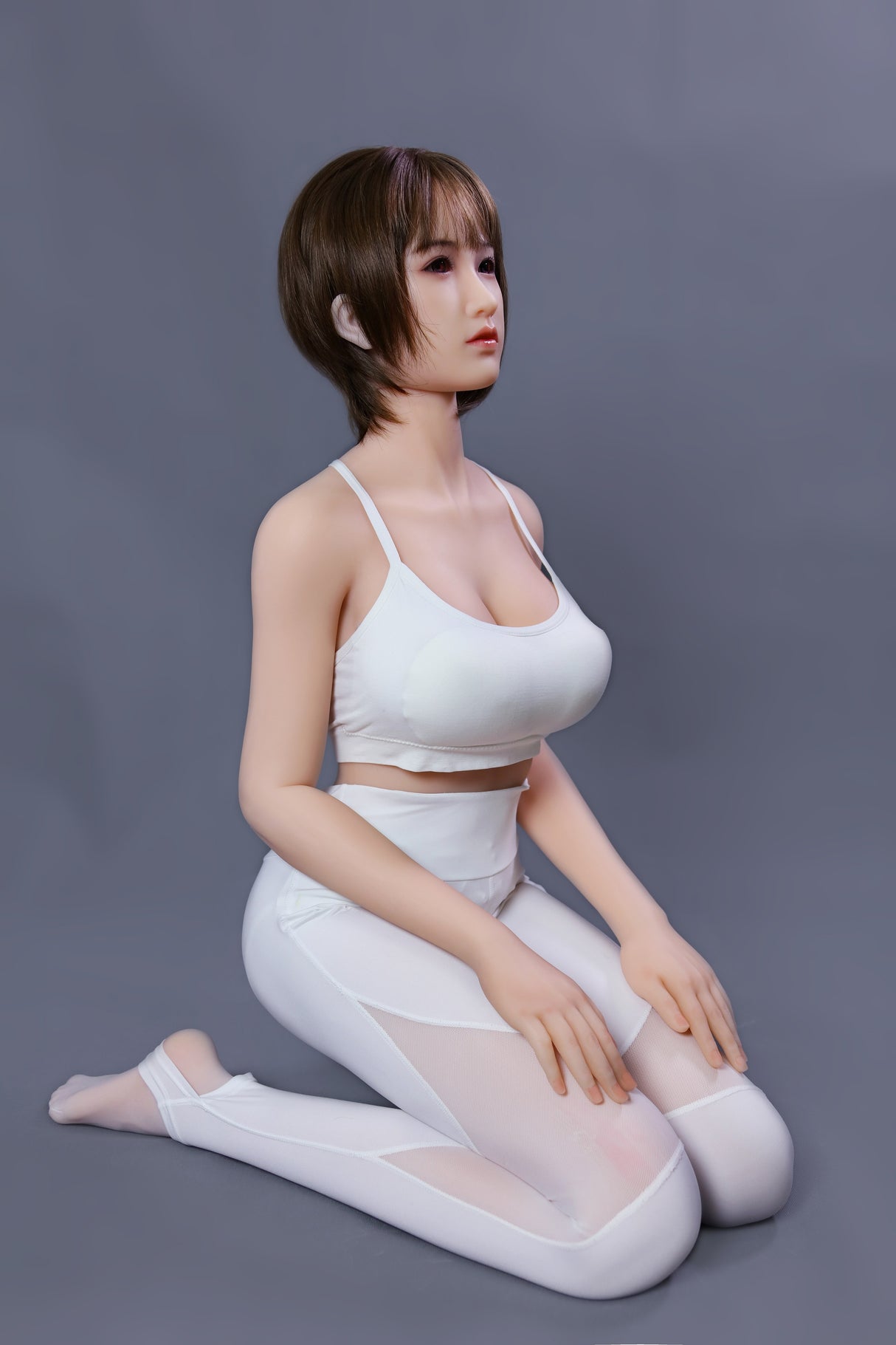 Satomi: Asiatische Sexpuppe von SANHUI (vollständig aus Silikon)