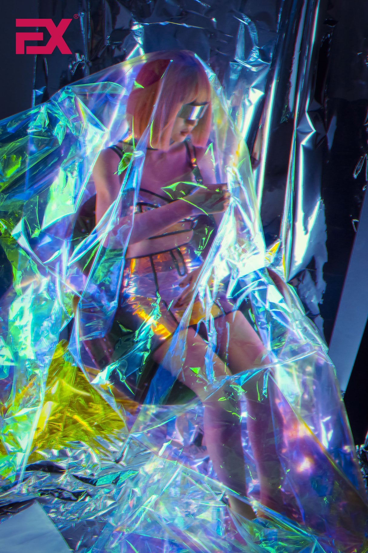 Jie - Cyberpunk (Full Silicone): EX Doll Asian Sex Doll (RealClone)