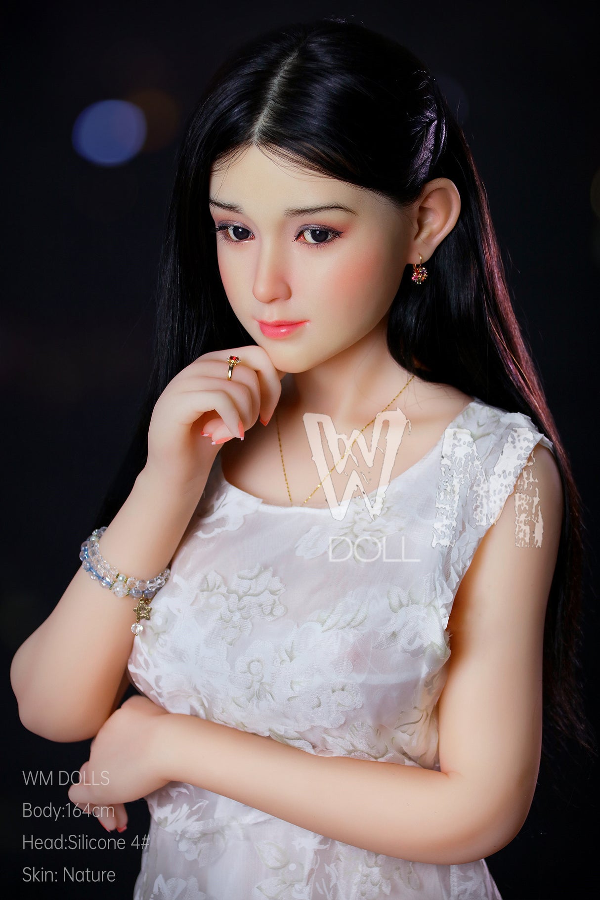 Jin: Life-Size 164cm D-Cup TPE Sex Doll-WM Doll