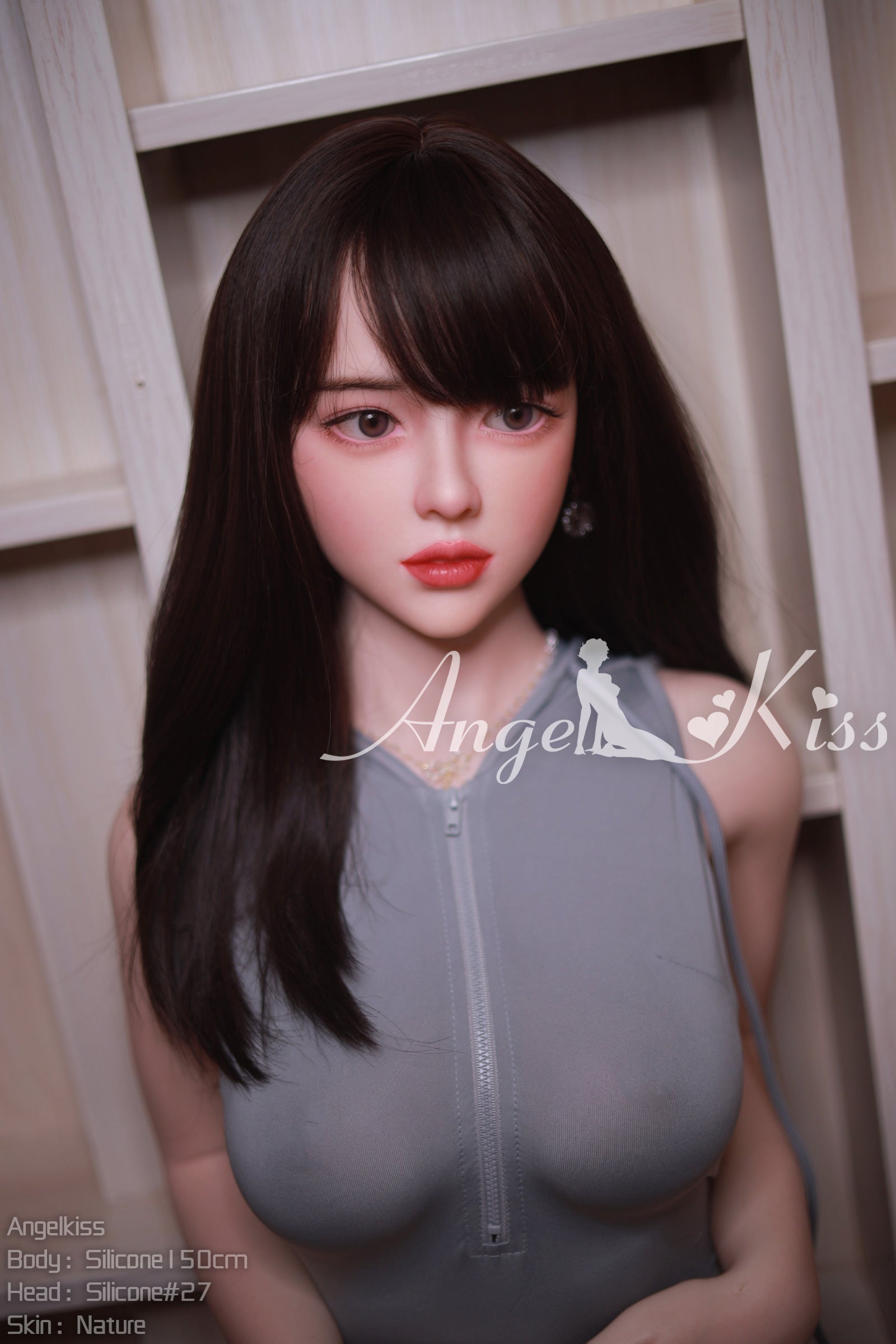 #27 Head (Full Silicone): Angel Kiss Asian Sex Doll
