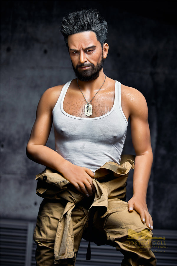 William: 175cm Silicone Head &TPE Body Sex Doll