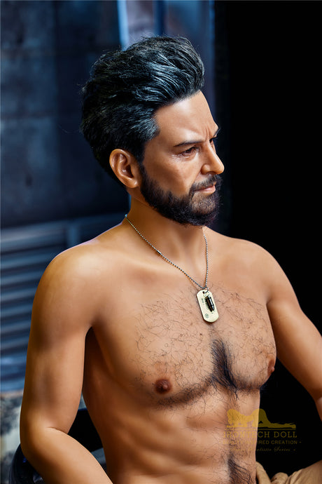 William : Poupée sexuelle masculine Irontech (tête en silicone)