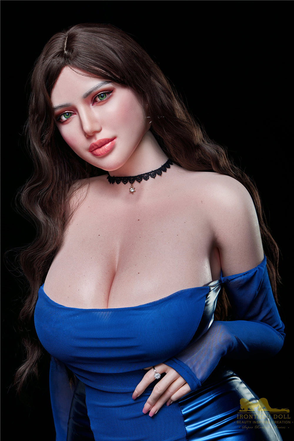 Celine S13: Weiße Sexpuppe von Irontech (vollständig aus Silikon)