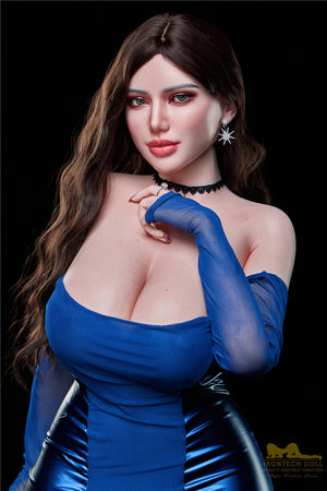 Celine S13: Weiße Sexpuppe von Irontech (vollständig aus Silikon)