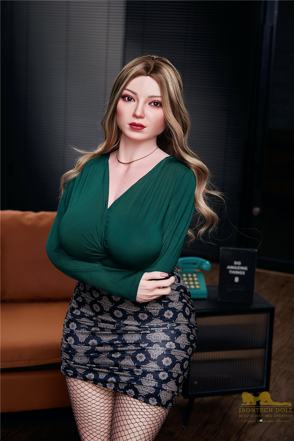 Maria S22: Premium 162cm I-Cup Silicone Sex Doll-Irontech Doll