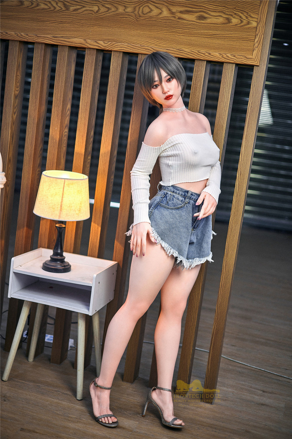 Misa S10: Premium 152cm A-Cup Silicone Sex Doll-Irontech Doll