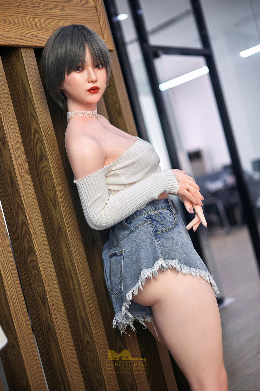 Misa S10: Premium 152cm A-Cup Silicone Sex Doll-Irontech Doll