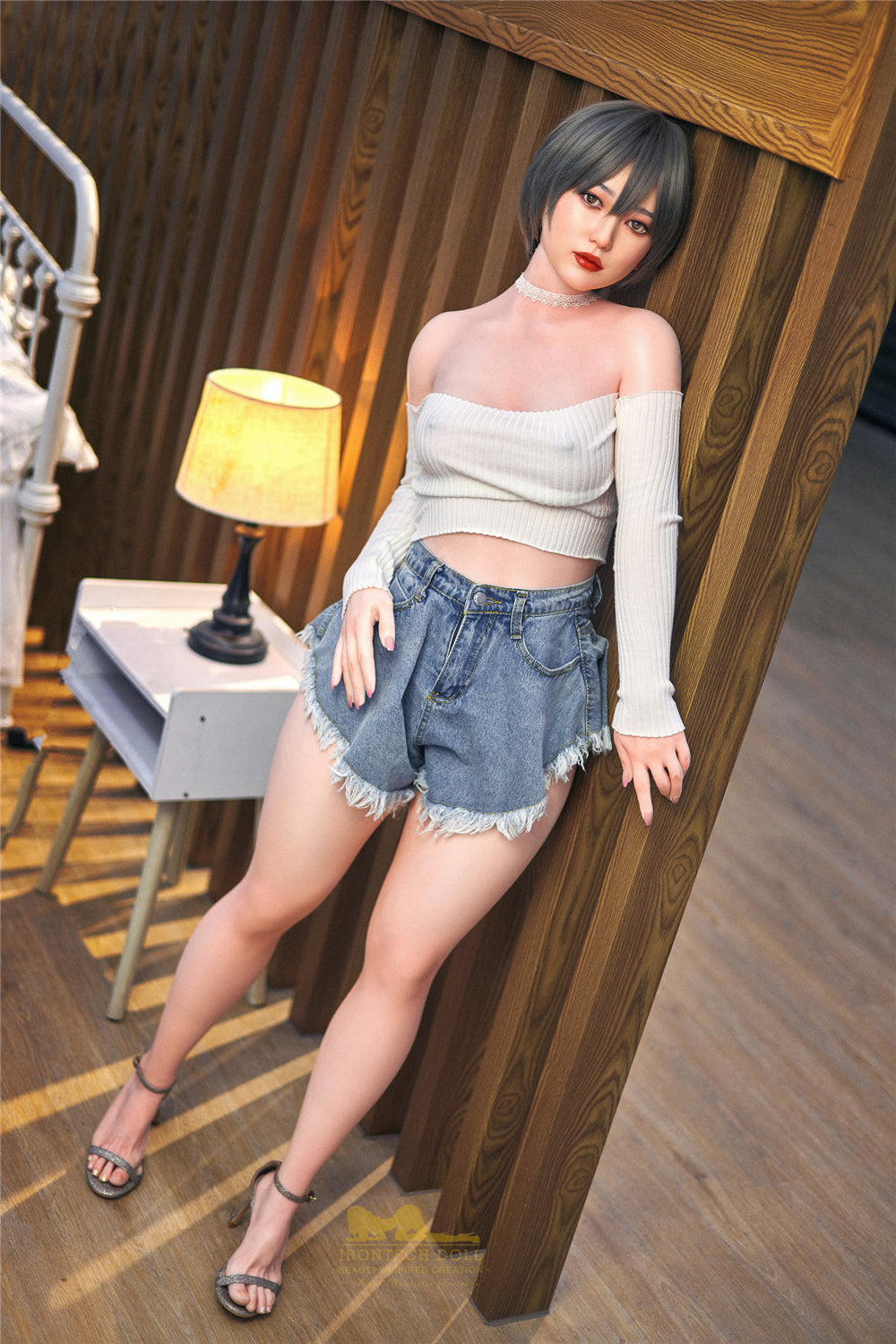 Misa S10: Premium 152cm A-Cup Silicone Sex Doll-Irontech Doll