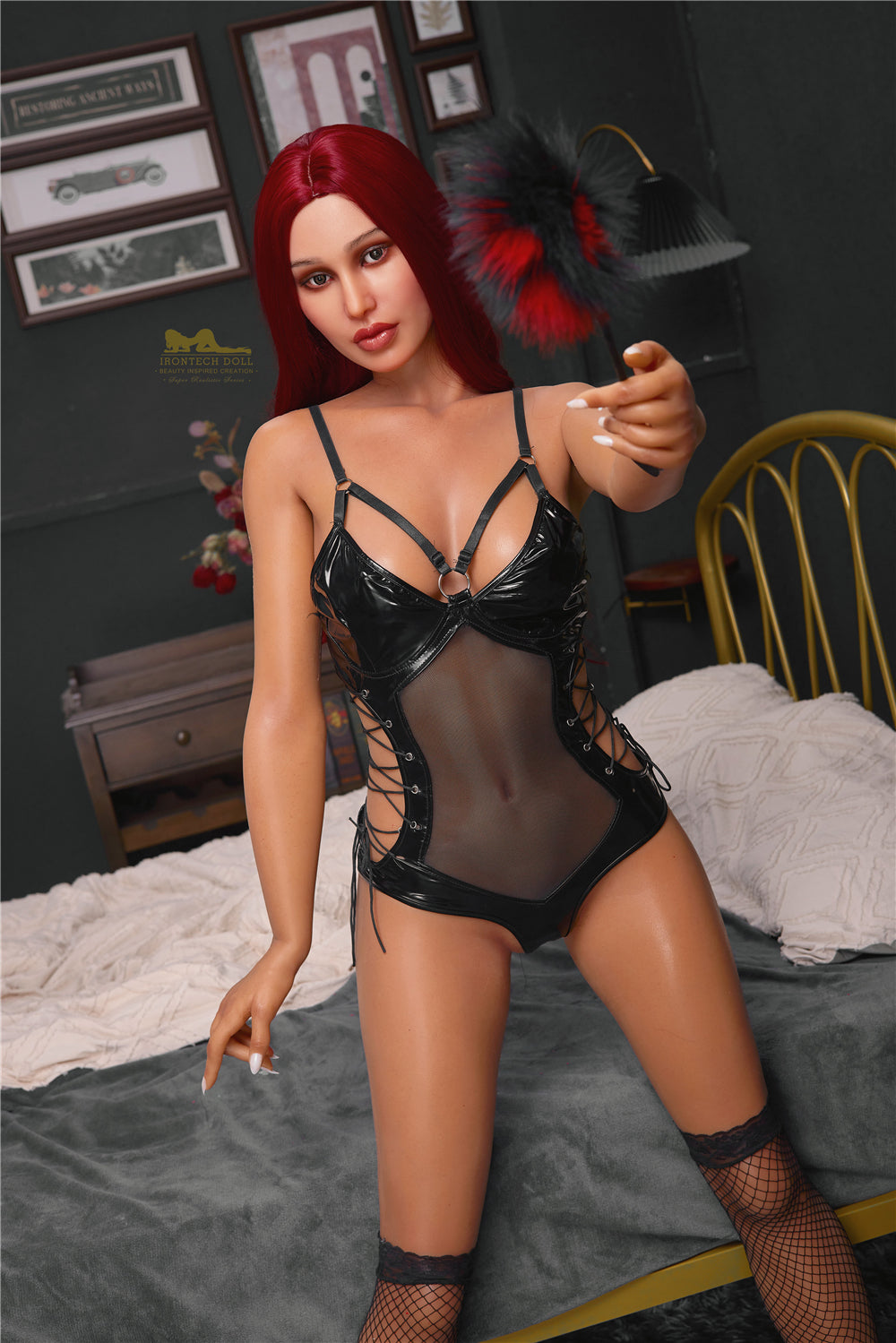 S19: Premium 168cm A-Cup Silicone Sex Doll-Irontech Doll
