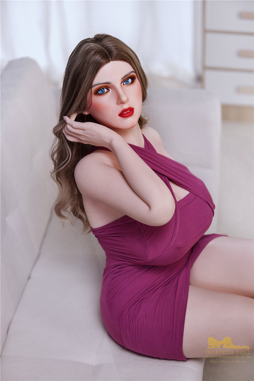 Fenny S29(ROS Available): Premium 162cm I-Cup Silicone Sex Doll-Irontech Doll