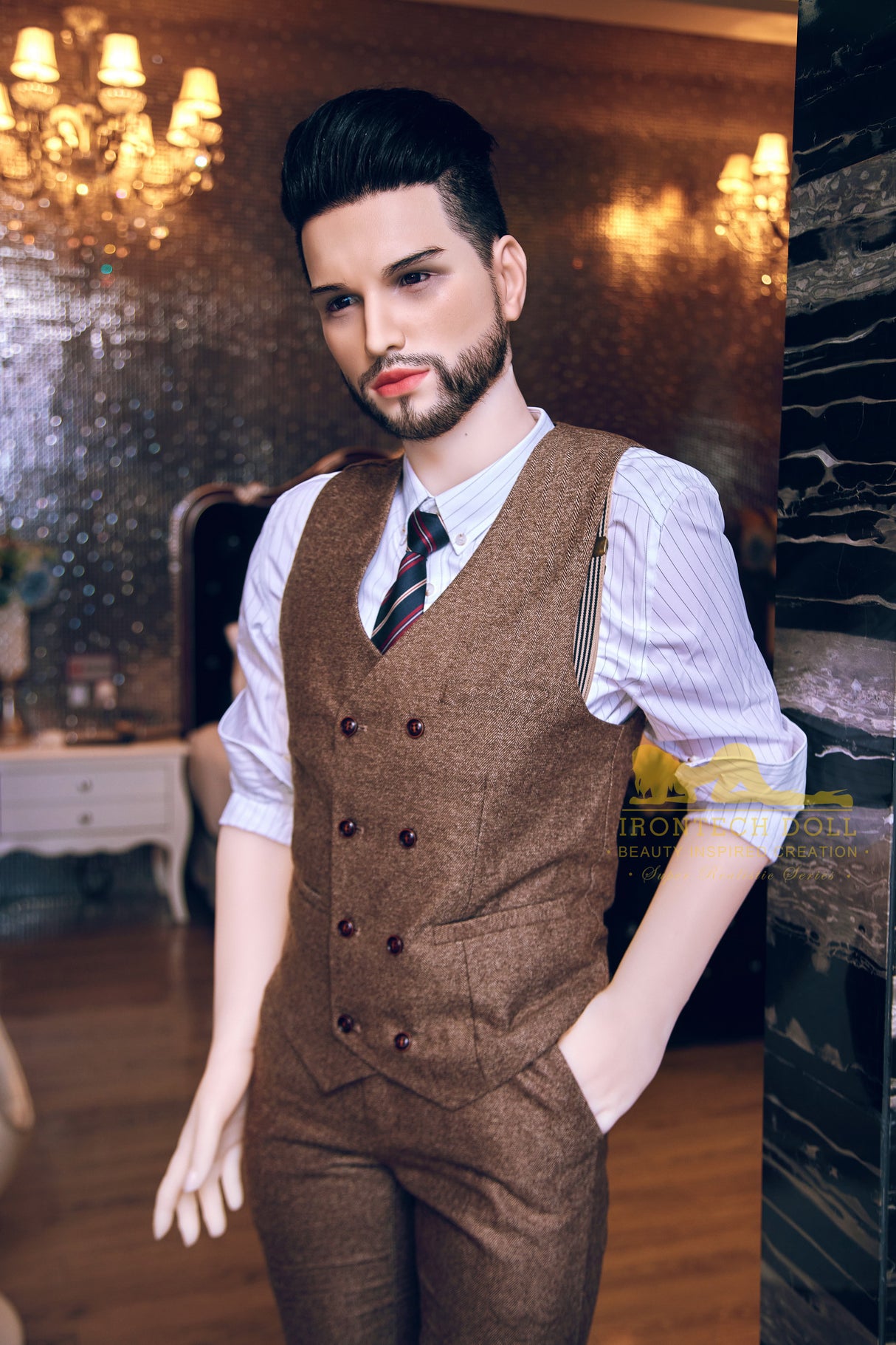 Kevin: 162cm Silicone Head &TPE Body Sex Doll