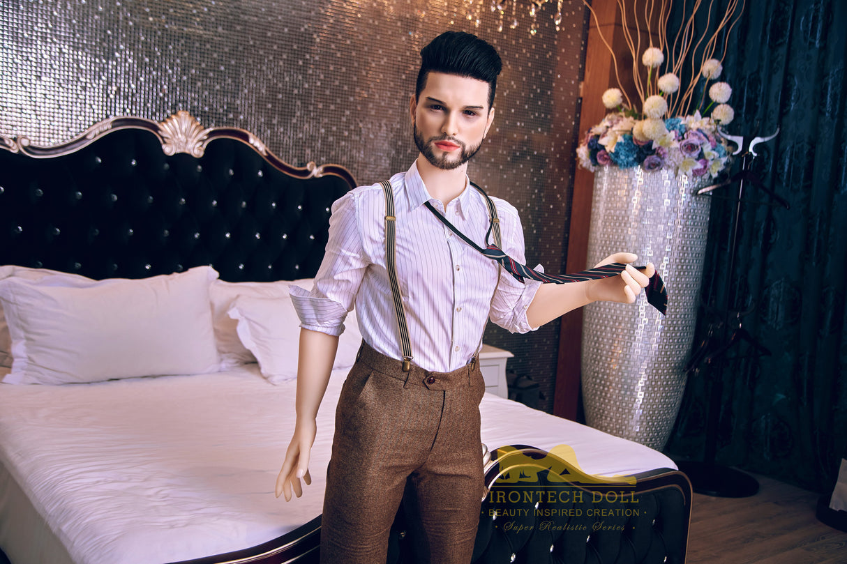 Kevin: 162cm Silicone Head &TPE Body Sex Doll