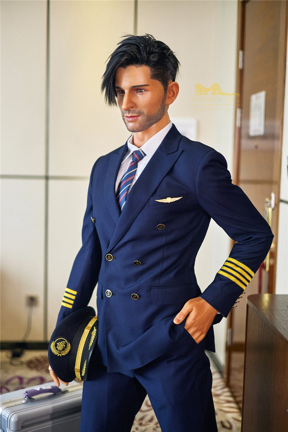 George M3: Premium 176cm Male Silicone Sex Doll-Irontech Doll