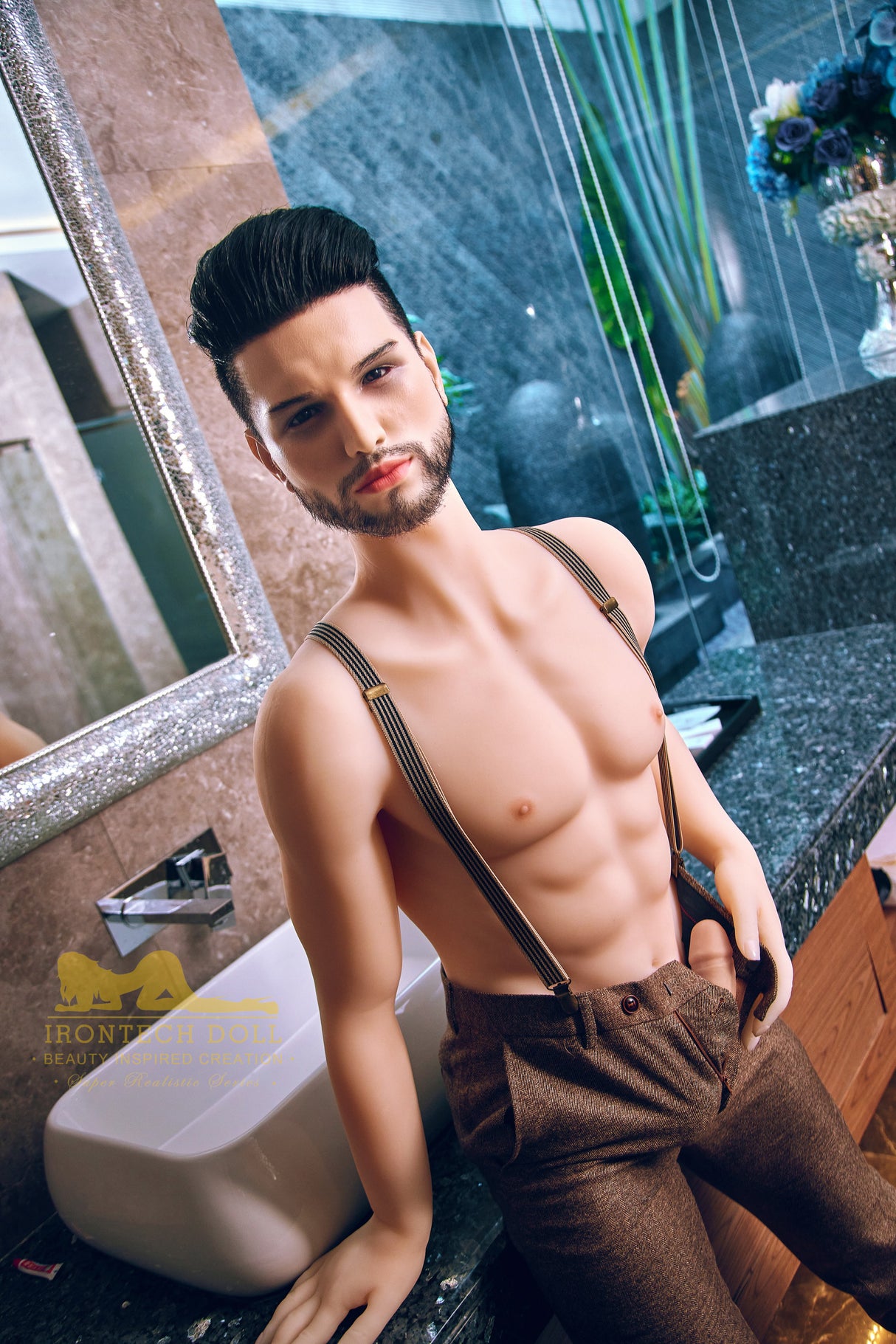 Kevin: 162cm Silicone Head &TPE Body Sex Doll