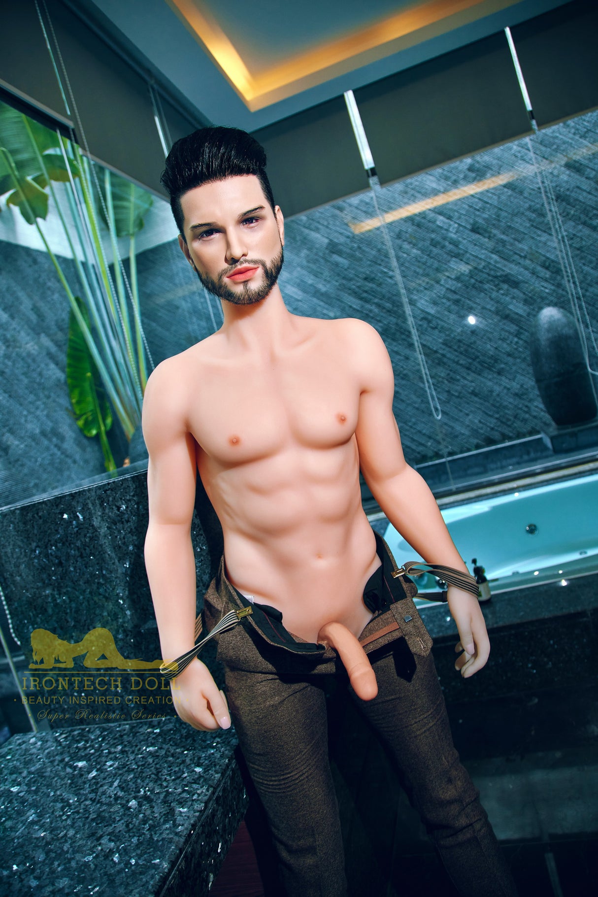 Kevin: 162cm Silicone Head &TPE Body Sex Doll