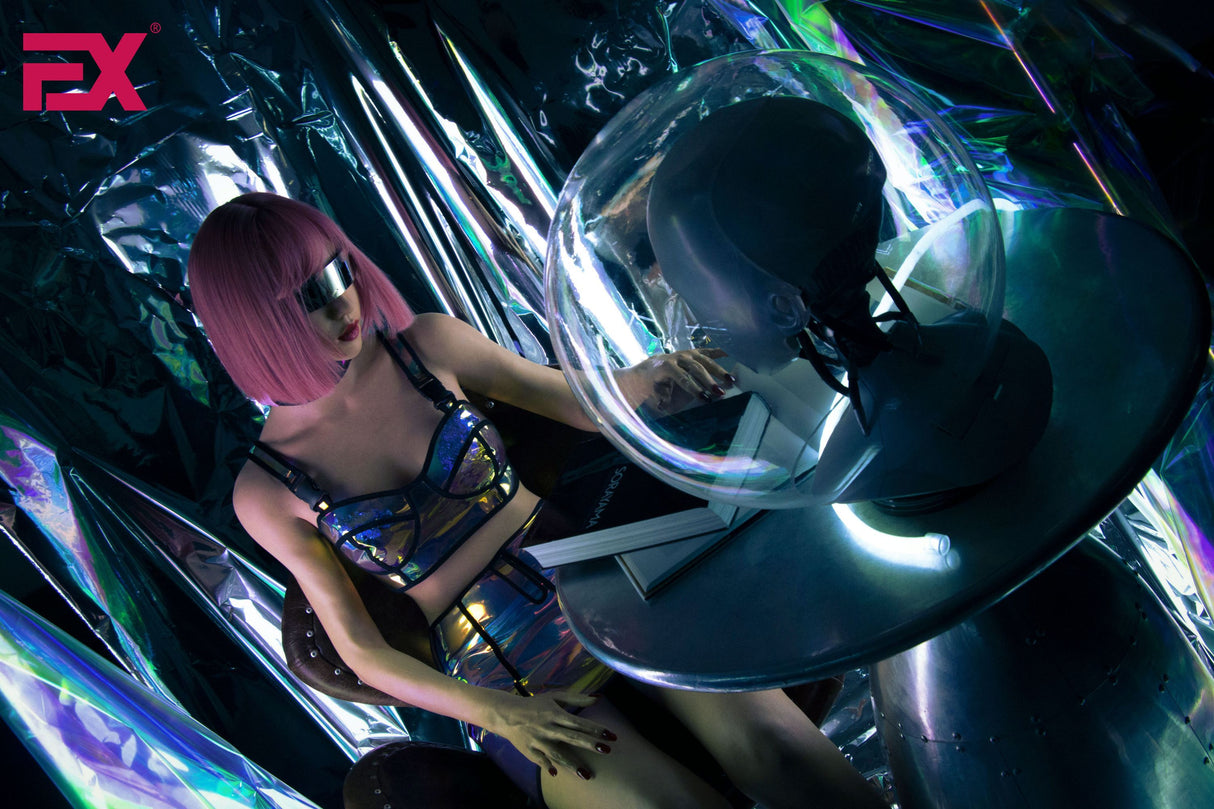 Jie - Cyberpunk (Full Silicone): EX Doll Asian Sex Doll (RealClone)