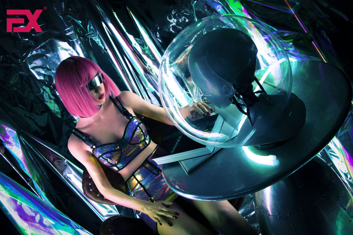 Jie - Cyberpunk (Full Silicone): EX Doll Asian Sex Doll (RealClone)