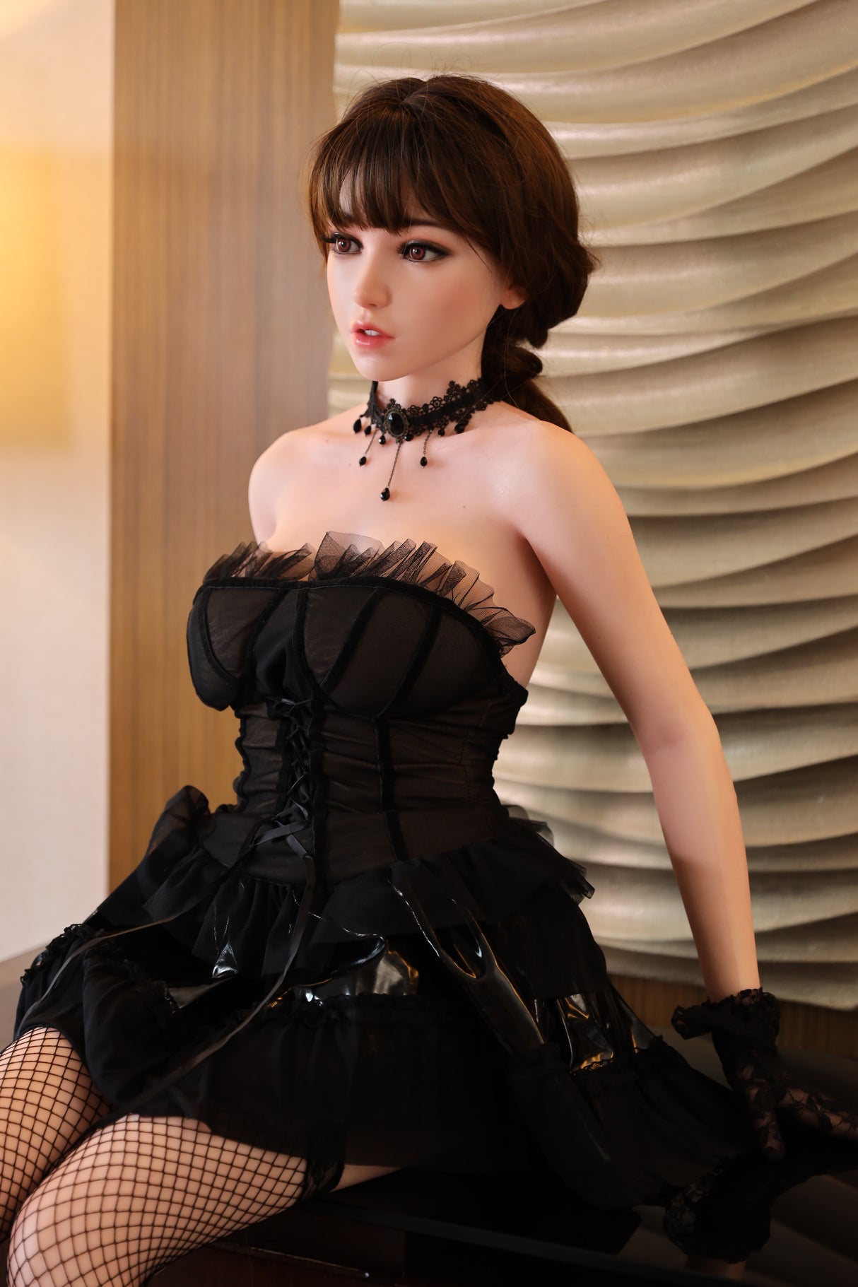 Elina: Gynoid Doll Asian Sex Doll (Full Silicone)