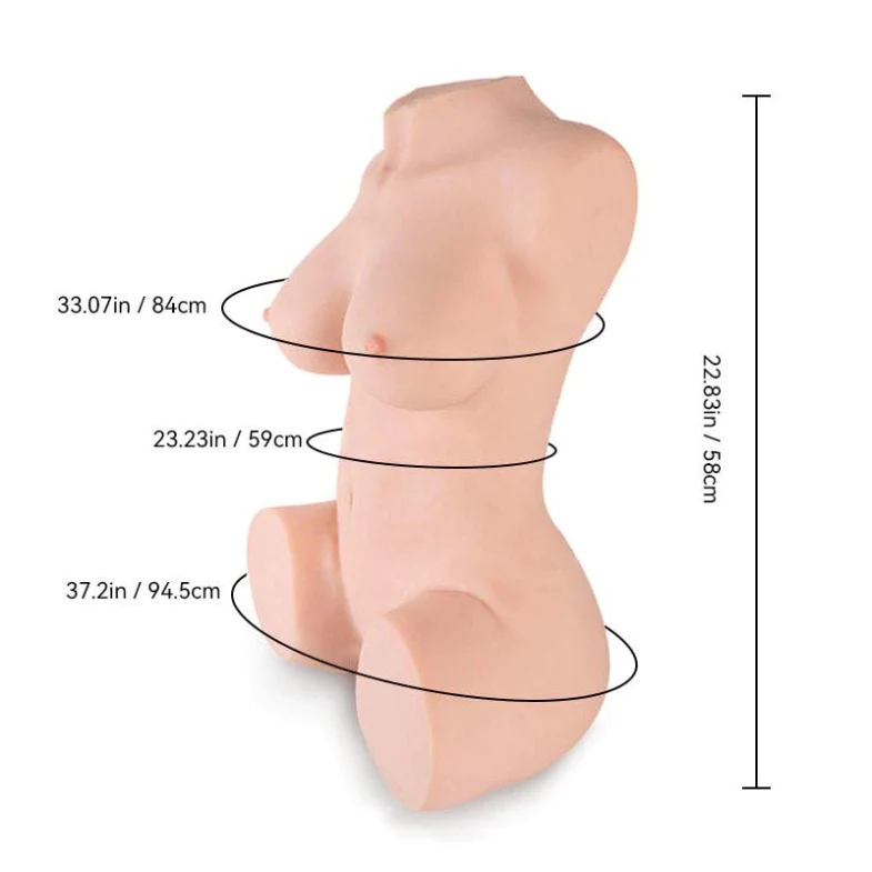 Candice Fair: Tantaly Sex Doll Torso, die realistischste Muschi (Lieferung in 5–7 Tagen)