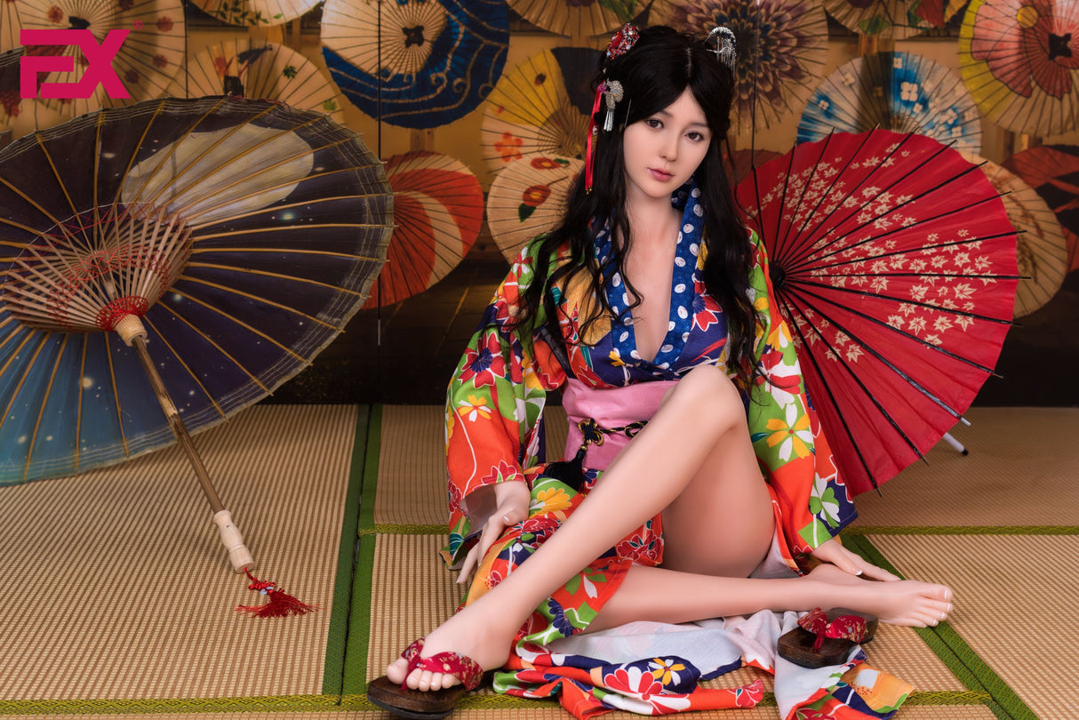 Ruo-yi (Vollsilikon): EX Doll Asiatische Sexpuppe (Ukiyo-e)