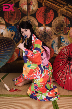 Ruo-yi (Vollsilikon): EX Doll Asiatische Sexpuppe (Ukiyo-e)