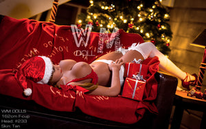 April Christmas: Life-Size 162cm F-Cup TPE Sex Doll-WM Doll