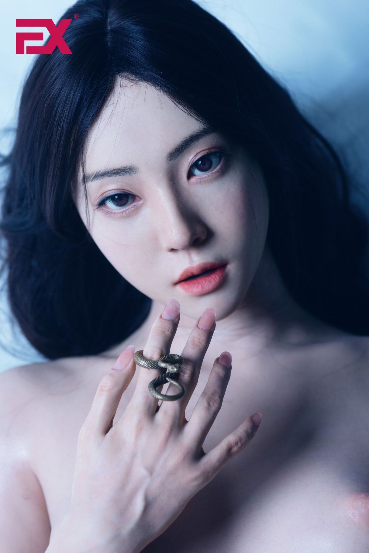 Jie (Full Silicone): EX Doll Asian Sex Doll (RealClone)