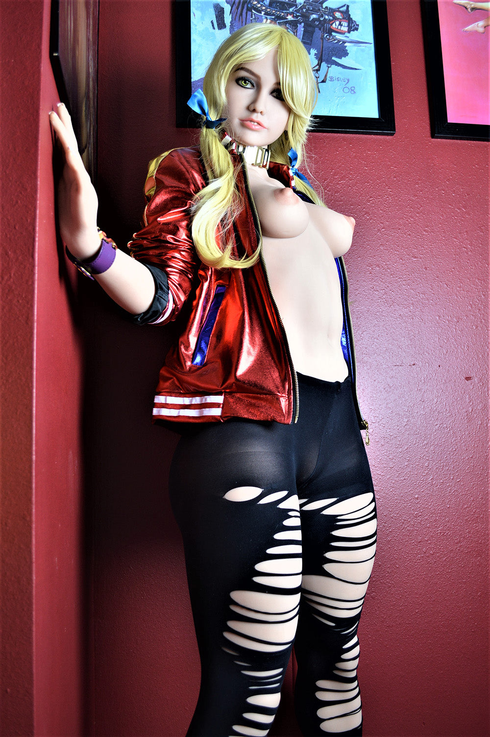 harley quinn sexpuppe Cosplay Silikon Sexpuppe Harley