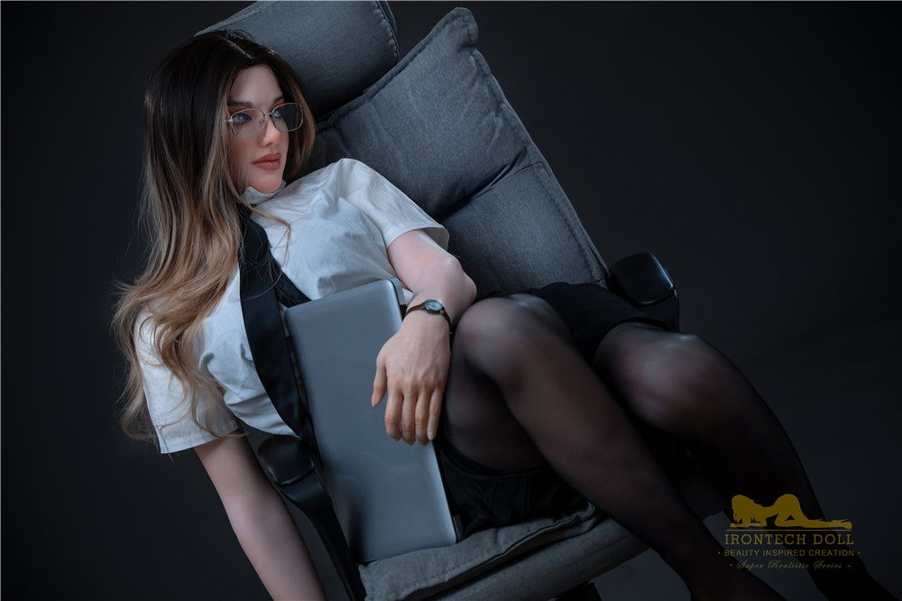 Ivy S27: Premium 168cm A-Cup Silicone Sex Doll-Irontech Doll