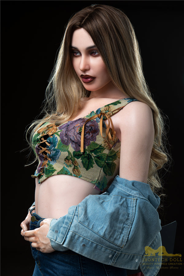 Pearl S19: Premium 168cm A-Cup Silicone Sex Doll-Irontech Doll