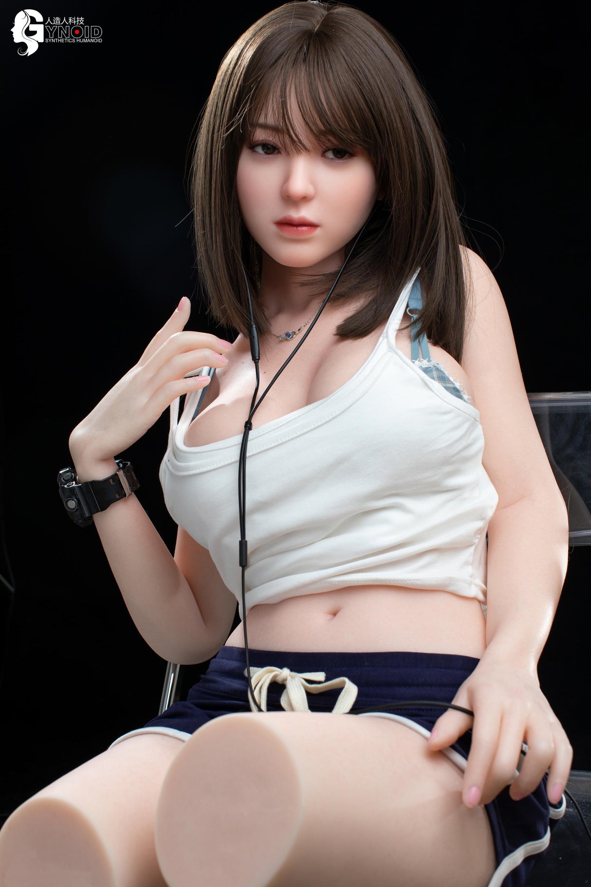 Elina: Gynoid Doll Asiatische Sexpuppe (Vollsilikon) Torso