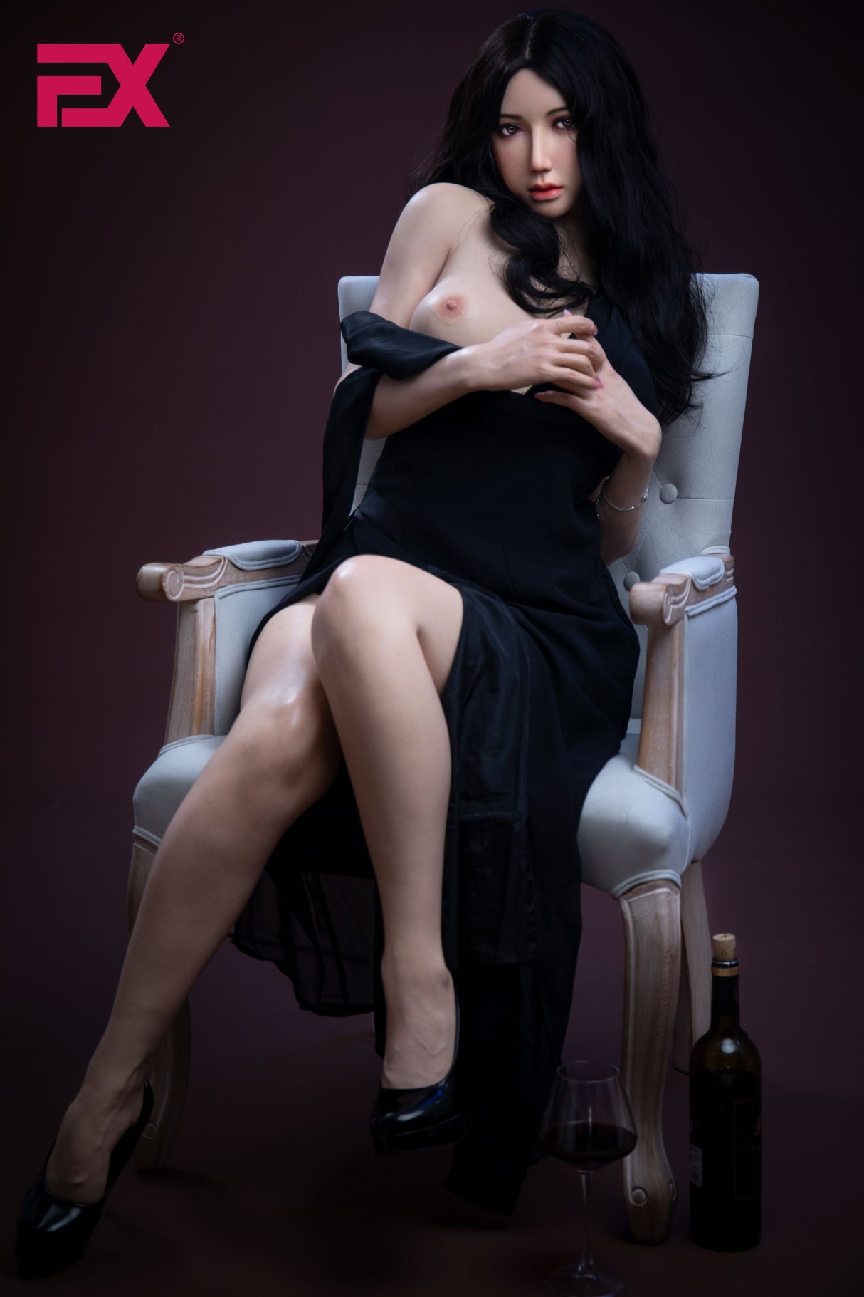 Violetta (Full Silicone): EX Doll Asian Sex Doll (RealClone)