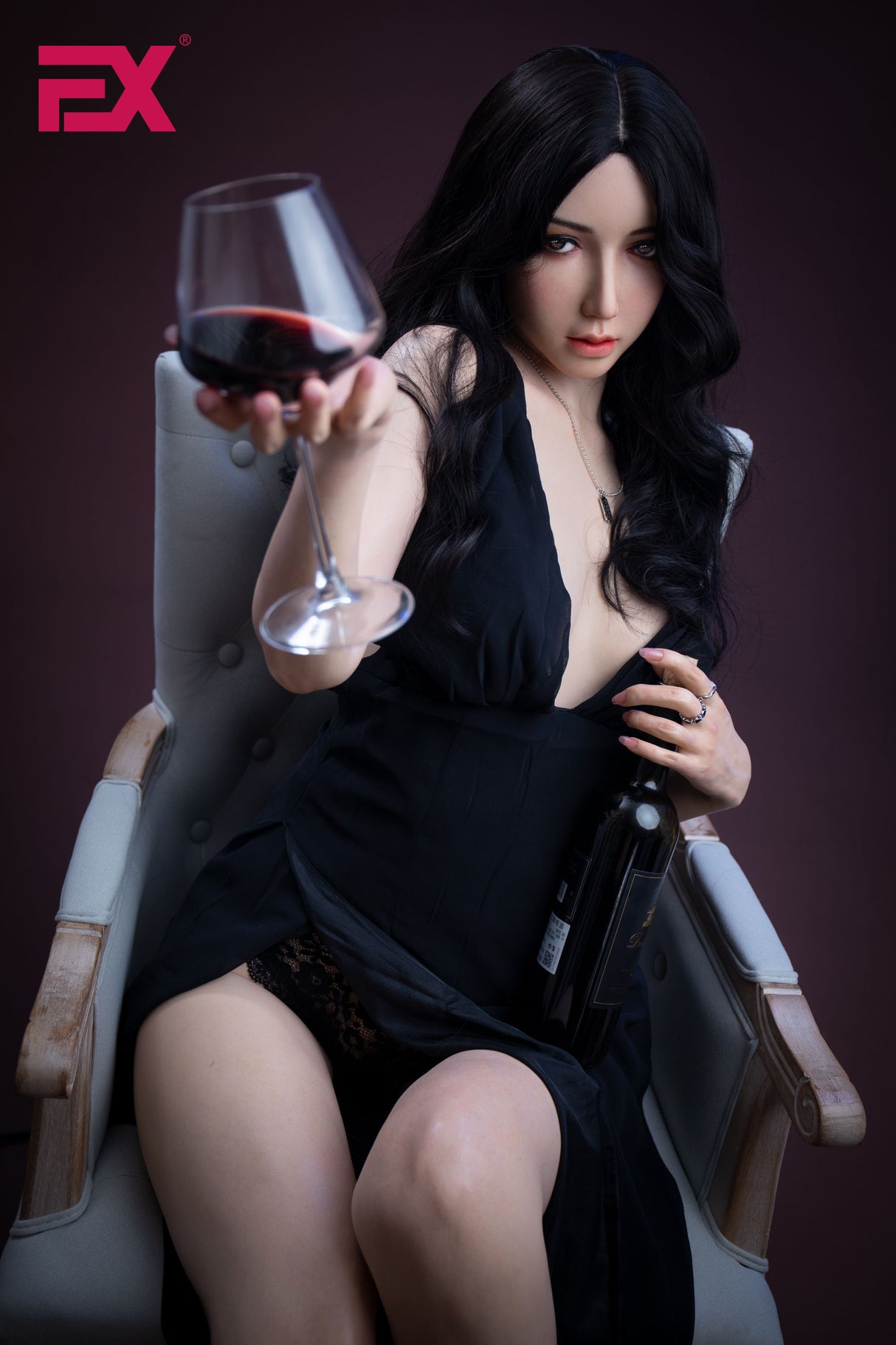 Violetta (Full Silicone): EX Doll Asian Sex Doll (RealClone)
