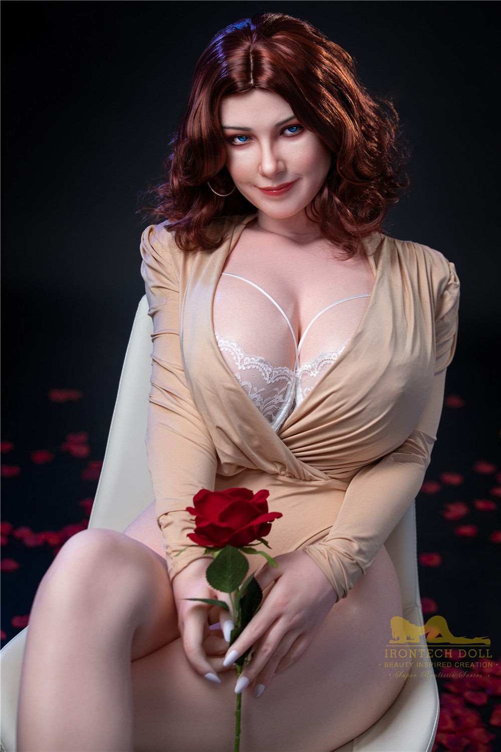 Carmel S12: Premium 160cm H-Cup Silicone Sex Doll-Irontech Doll