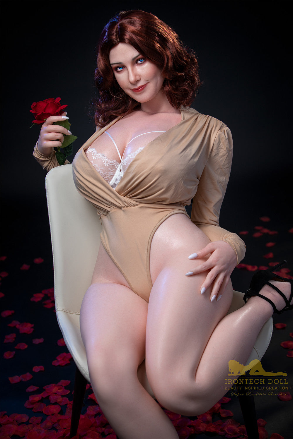 Carmel S12: Premium 160cm H-Cup Silicone Sex Doll-Irontech Doll