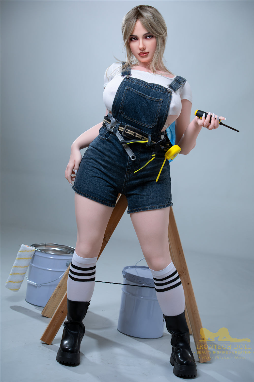 Luna S17(ROS Available): Premium 160cm H-Cup Silicone Sex Doll-Irontech Doll