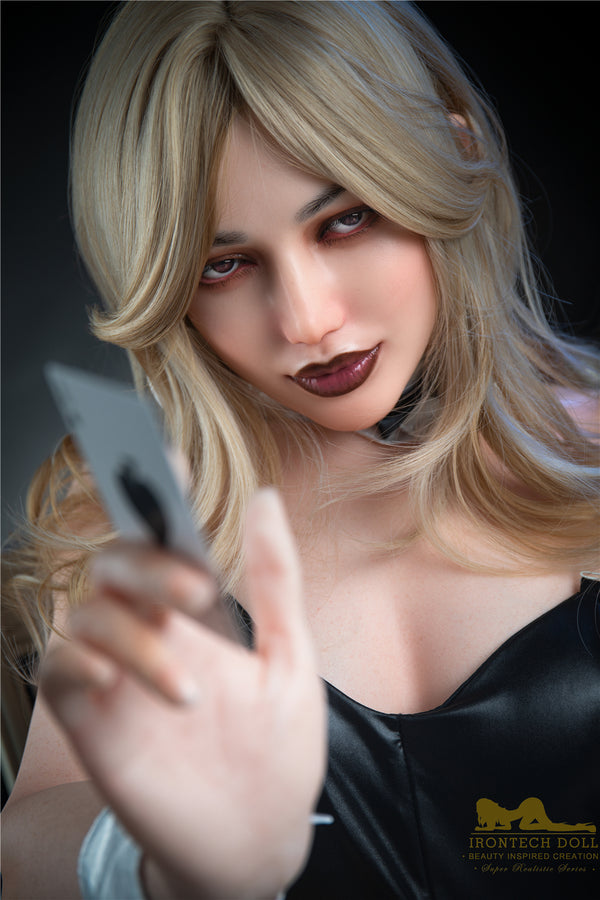 Celine S13: Premium 168cm A-Cup Silicone Sex Doll-Irontech Doll