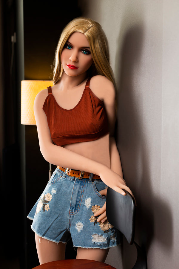 Audrey: HR DOLL Weiße Sexpuppe