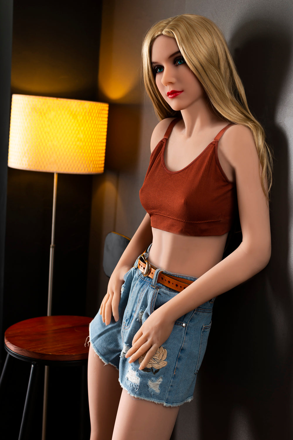 Audrey: HR DOLL Weiße Sexpuppe