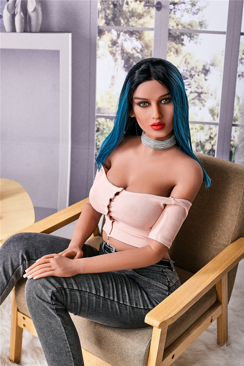 Ashley: Irontech White Sex Doll