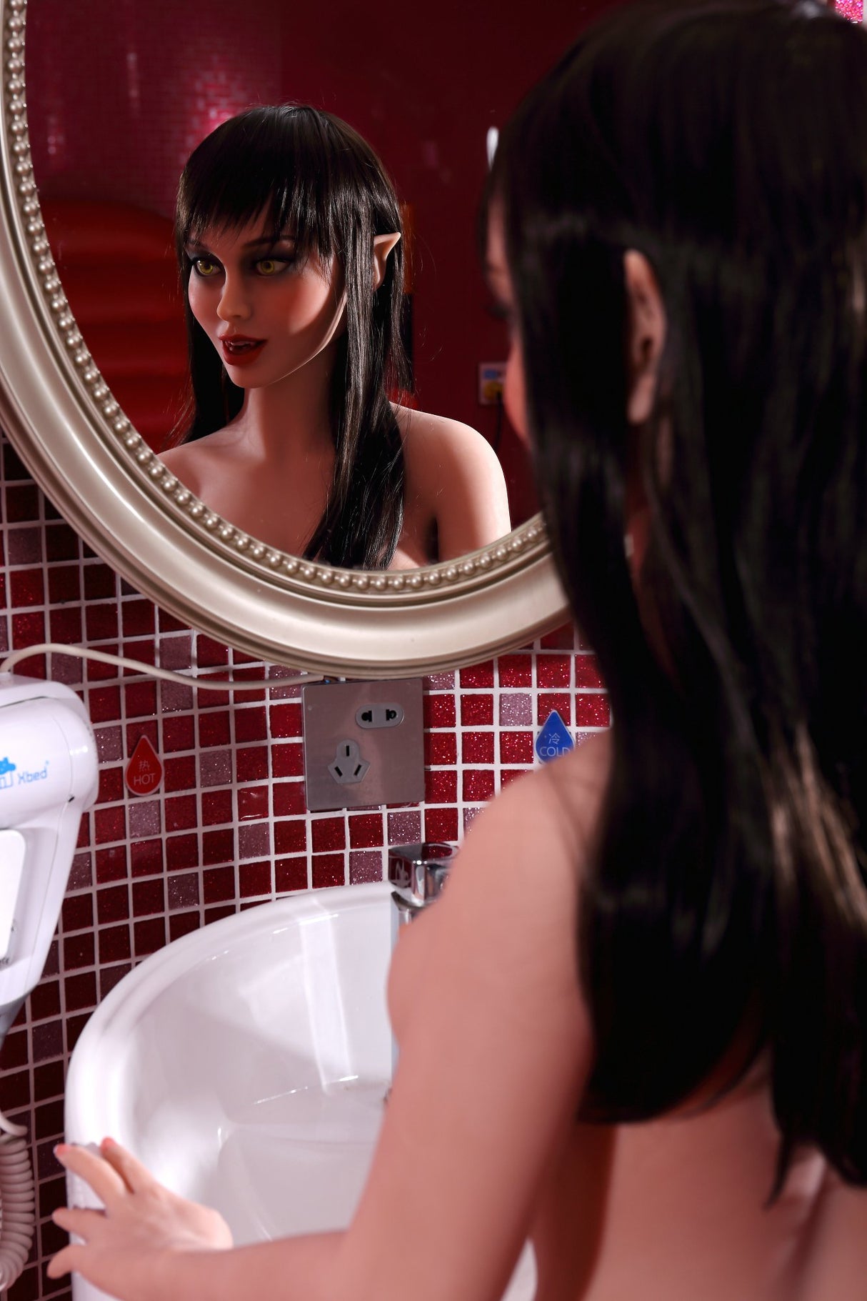 Vampire: 148cm E-Cup Real TPE Sex Doll-YLDoll