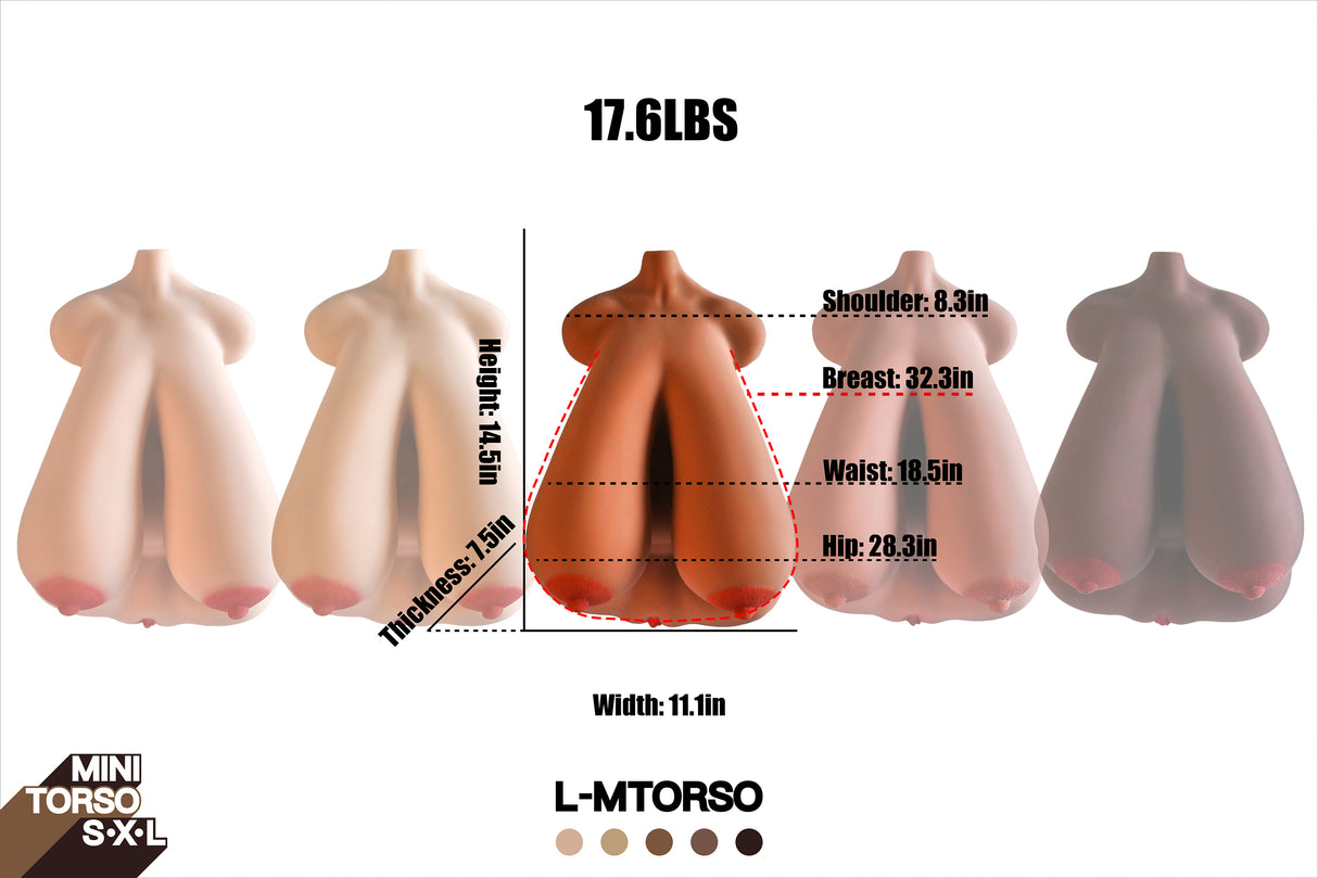 L-M Torso: Climax Doll Sex Doll Torso