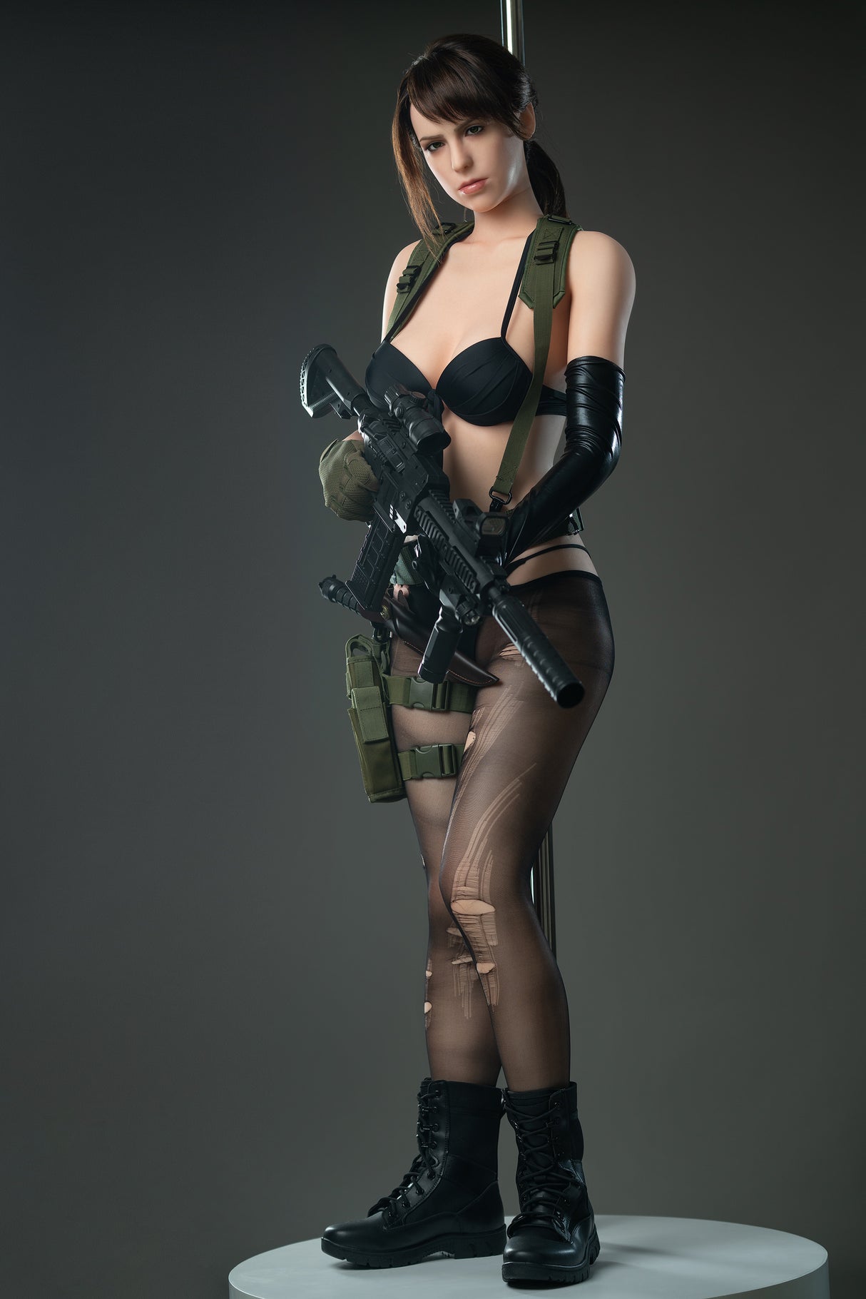Quiet: 168cm E-cup Anime Silicone Sex Doll-Game Lady