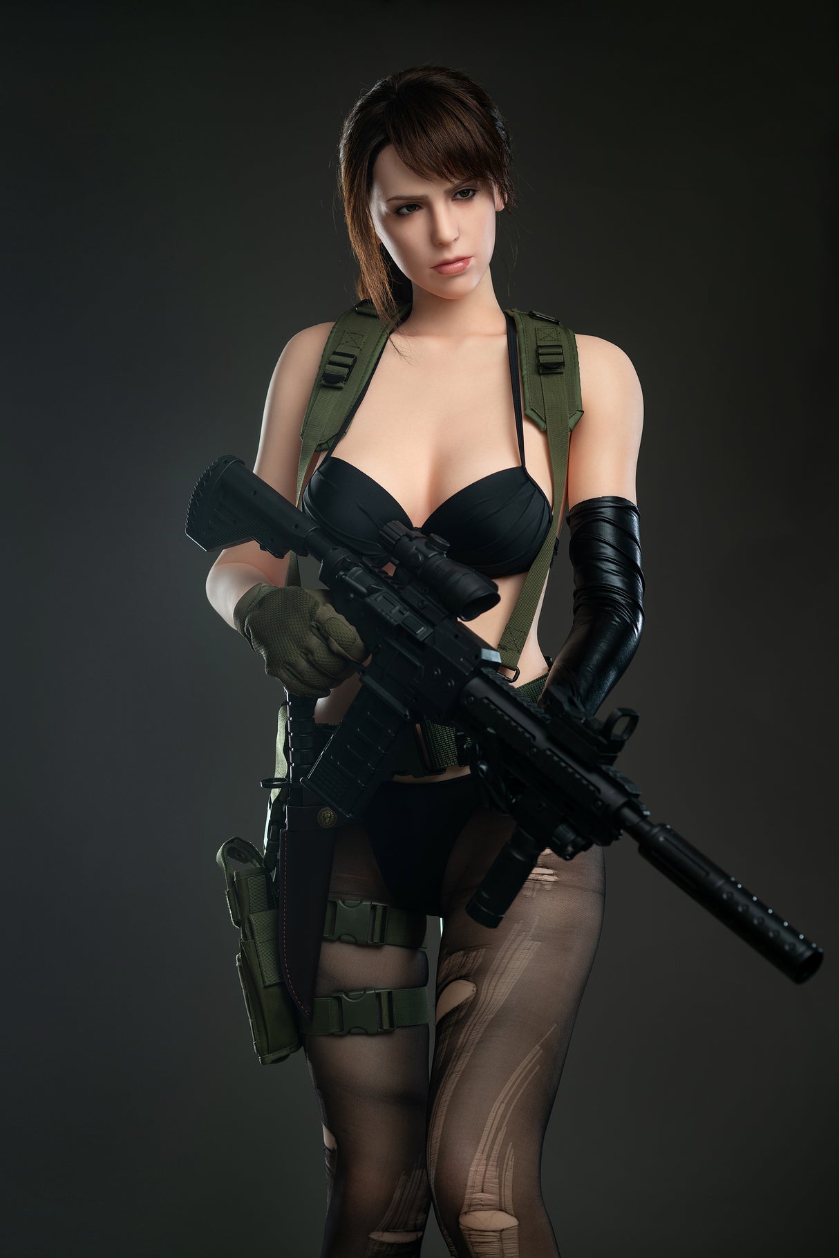 Quiet: 168cm E-cup Anime Silicone Sex Doll-Game Lady