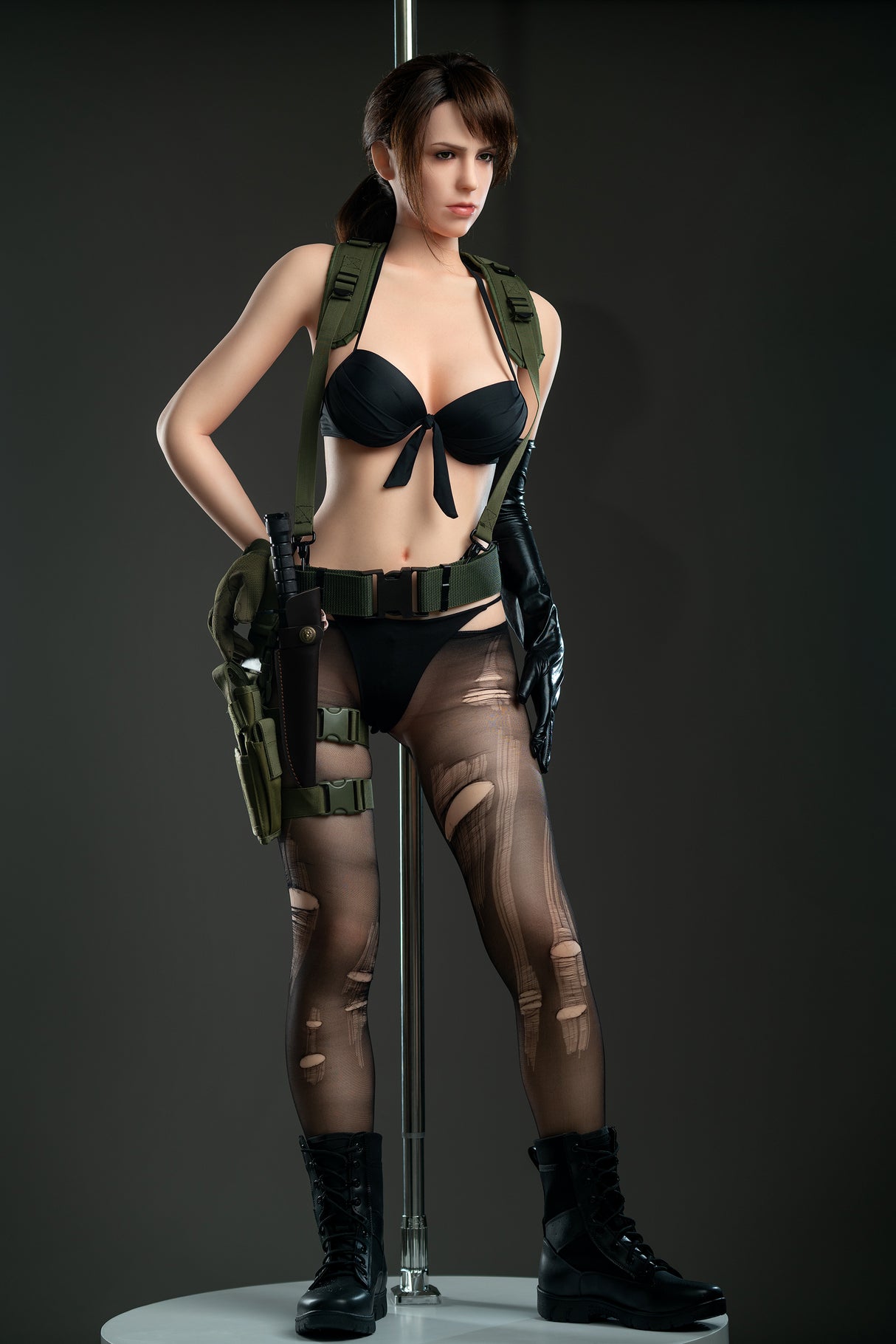 Quiet: 168cm E-cup Anime Silicone Sex Doll-Game Lady