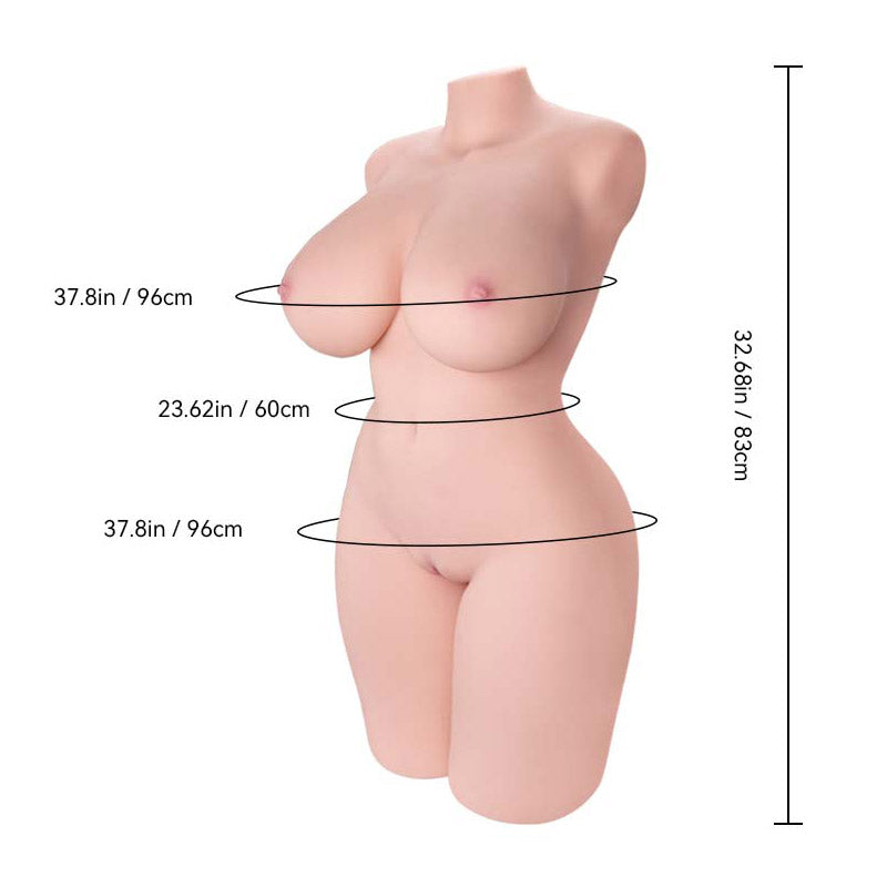 Monroe Fair: Tantaly Plump BBW Sex Doll Torso (Lieferung in 5-7 Tagen)