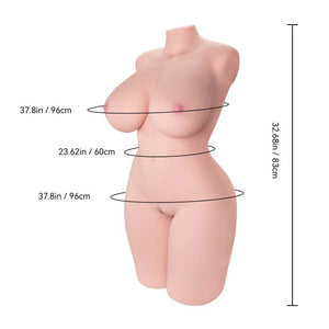 Monroe Fair: Tantaly Plump BBW Sex Doll Torso (Lieferung in 5-7 Tagen)