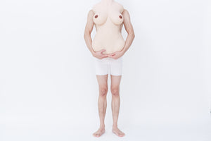 Round Thigh Yellow: 93cm Real TPE Love Doll Torso-Climax Doll